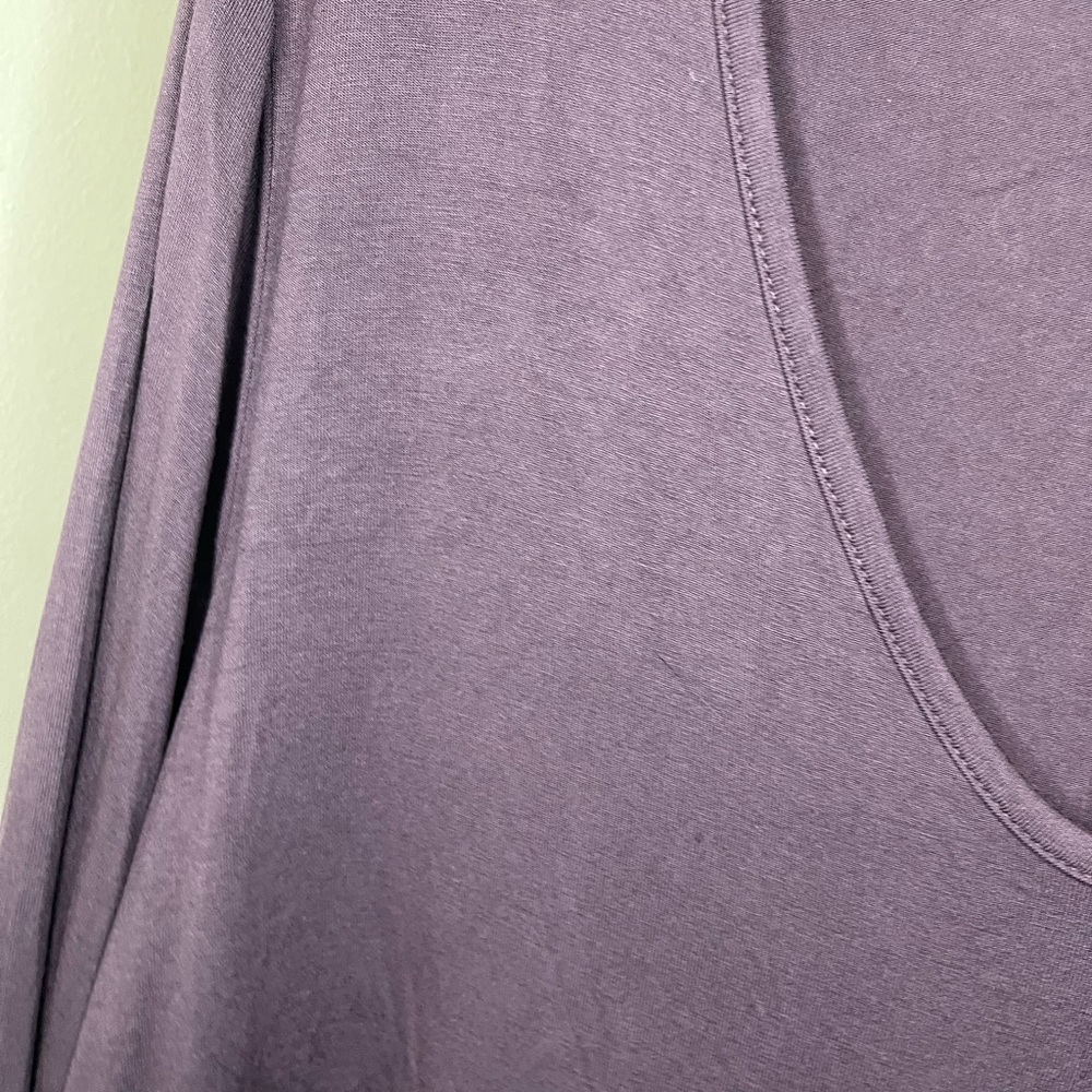 Old Navy Women's Long Sleeve Top in Deep Purple - Picture 6 of 7